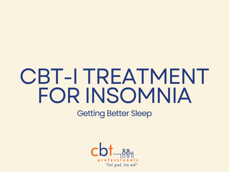 CBT-I Treatment for Insomnia