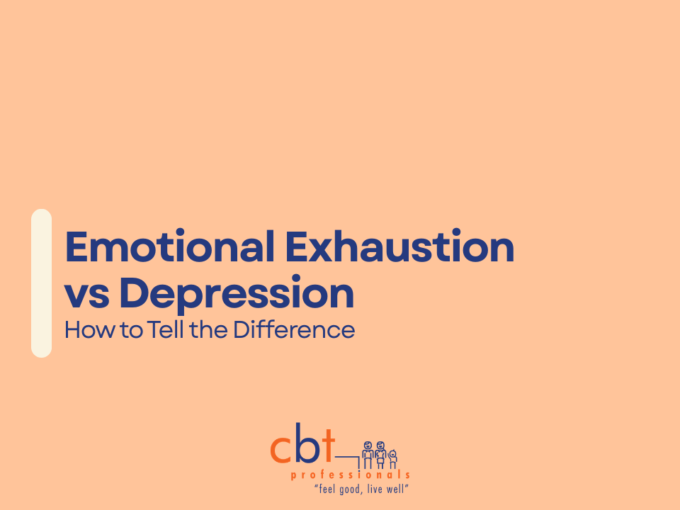 Emotional Exhaustion vs Depression